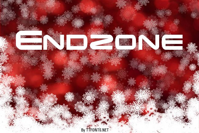 Endzone example