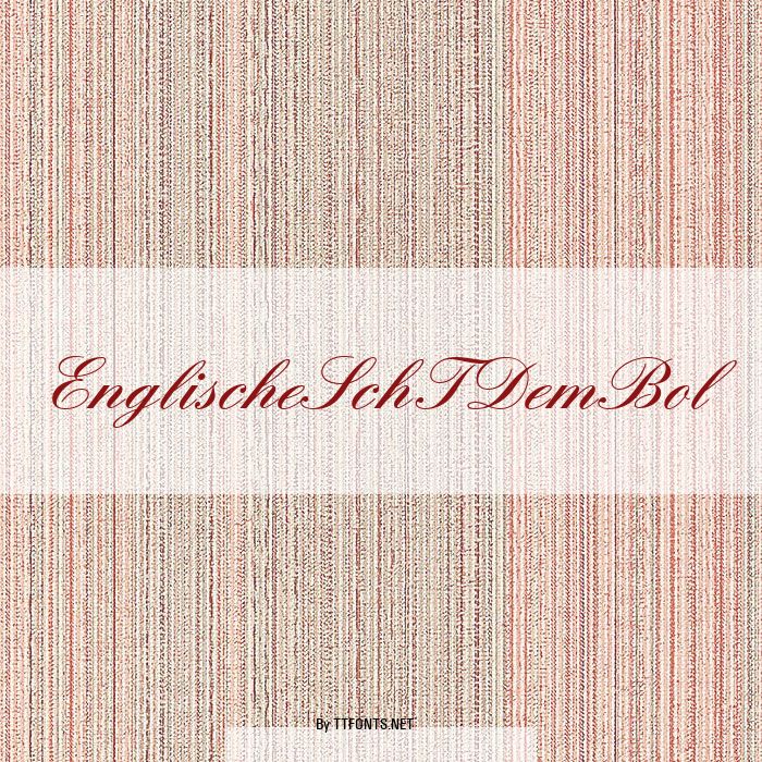 EnglischeSchTDemBol example