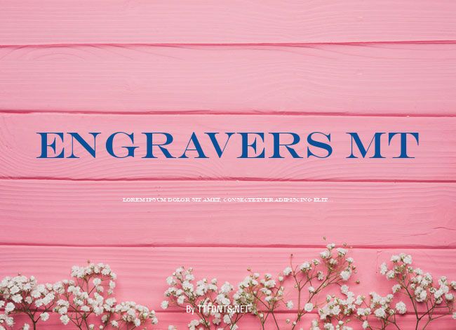 Engravers MT example
