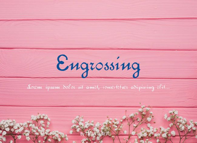 Engrossing example