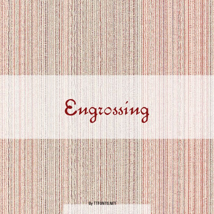 Engrossing example