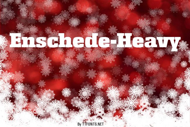 Enschede-Heavy example