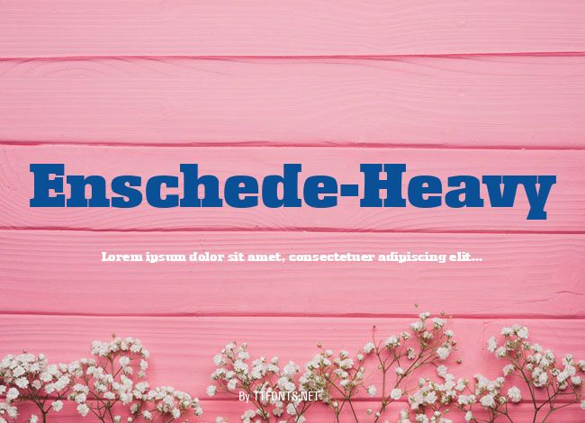 Enschede-Heavy example