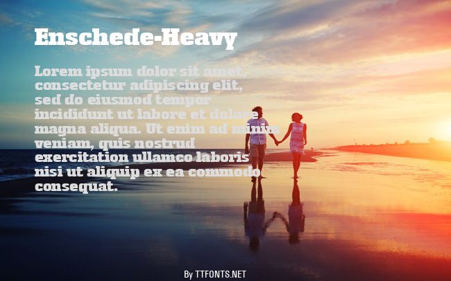 Enschede-Heavy example