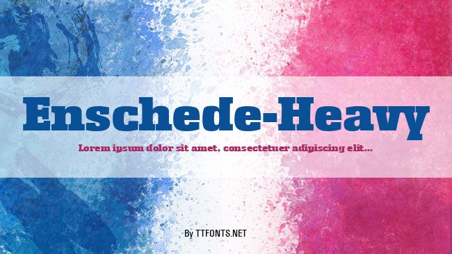 Enschede-Heavy example