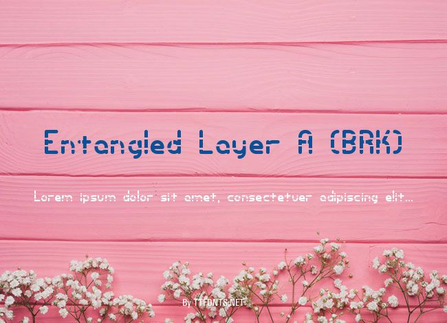 Entangled Layer A (BRK) example