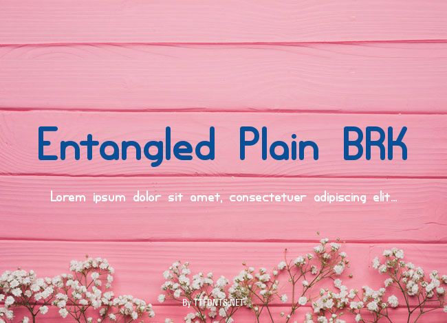 Entangled Plain BRK example