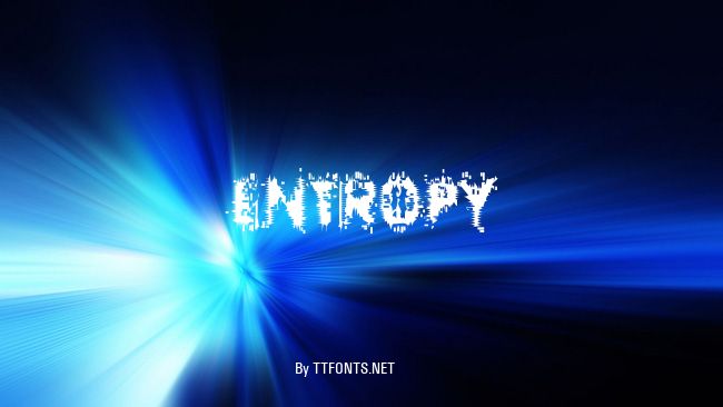 Entropy example