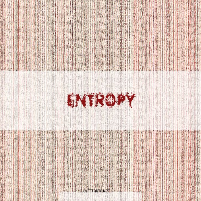 Entropy example