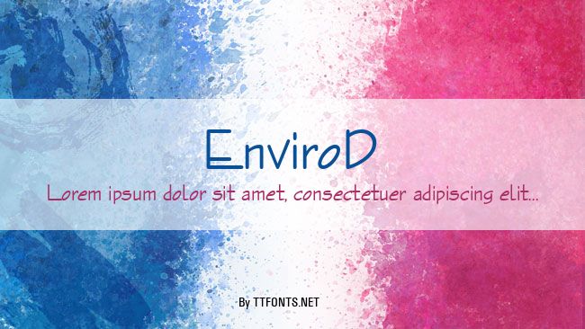 EnviroD example