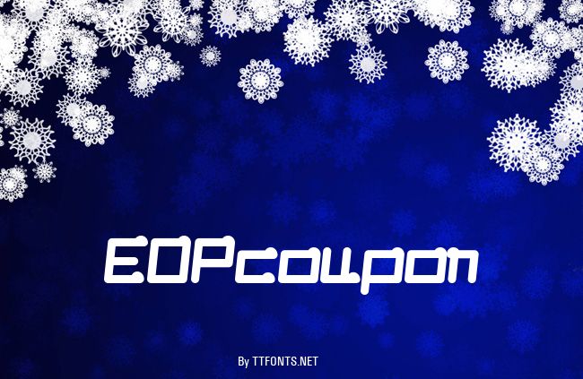 EOPcoupon example