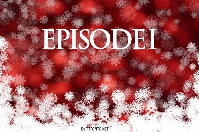 EPISODE I example