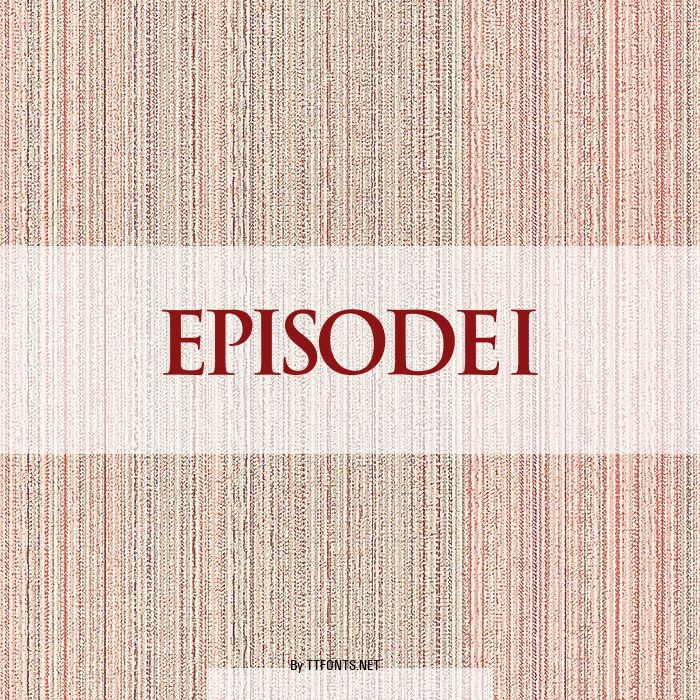EPISODE I example