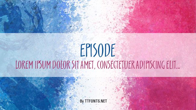 Episode example