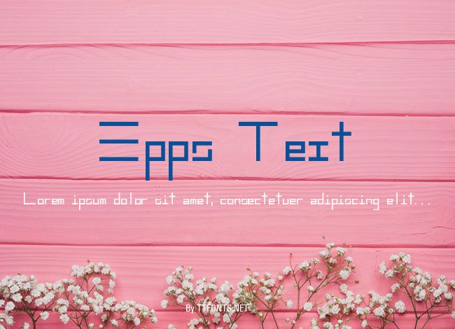 Epps Text example