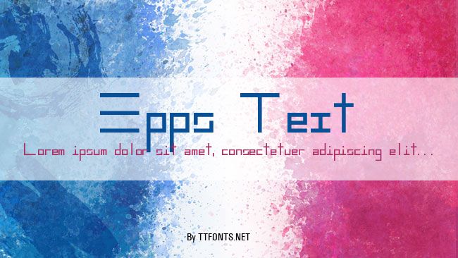 Epps Text example