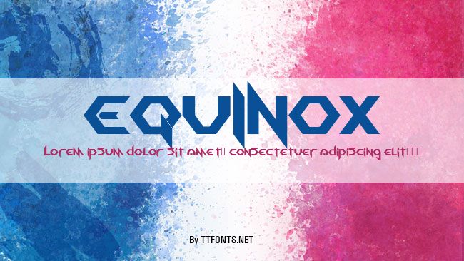 EQUINOX example