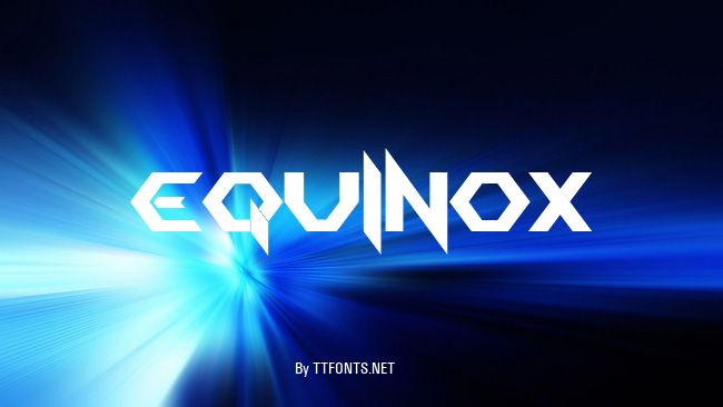 EQUINOX example