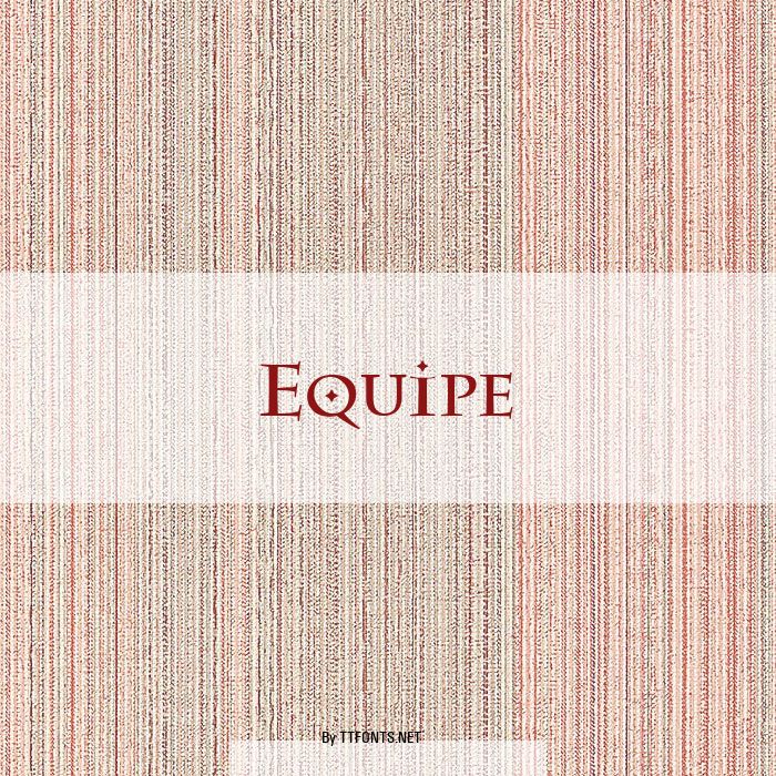 Equipe example