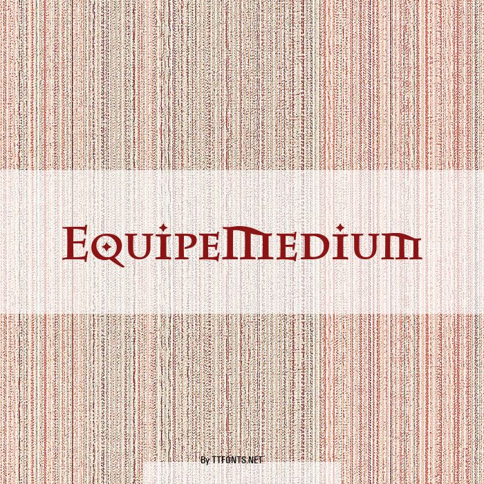 EquipeMedium example