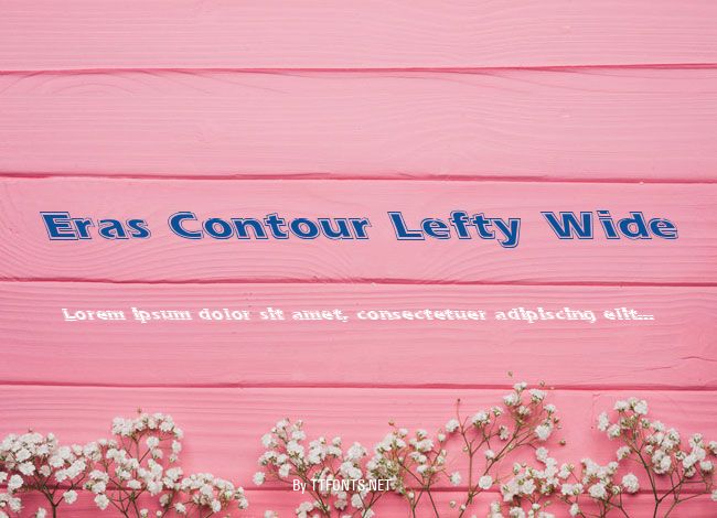 Eras Contour Lefty Wide example