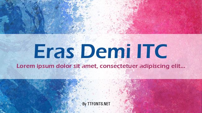 Eras Demi ITC example