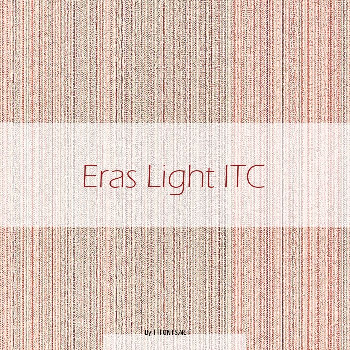 Eras Light ITC example