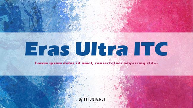 Eras Ultra ITC example