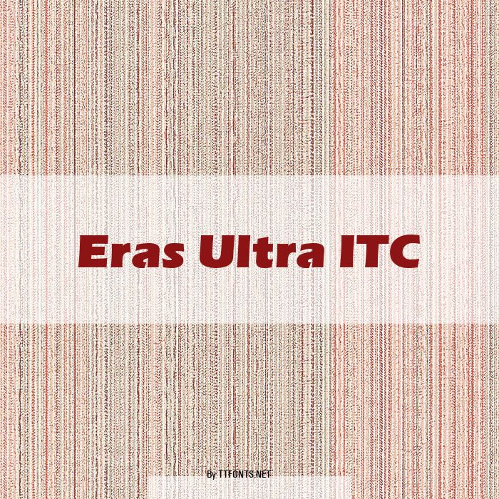 Eras Ultra ITC example