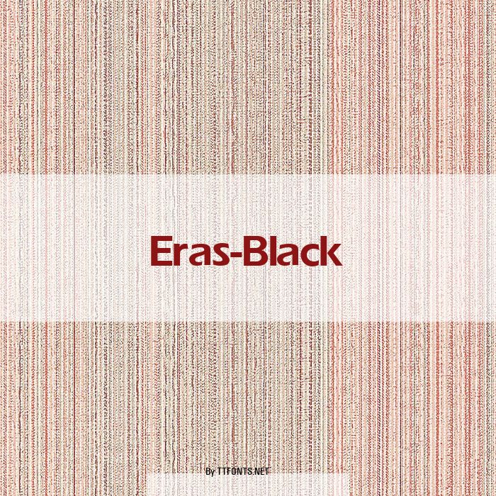 Eras-Black example