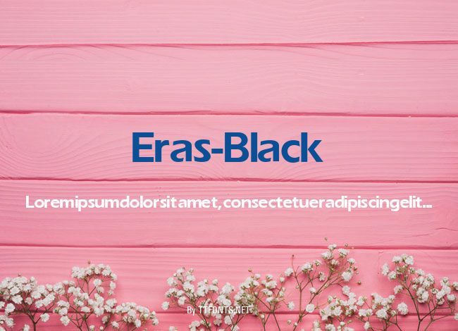 Eras-Black example