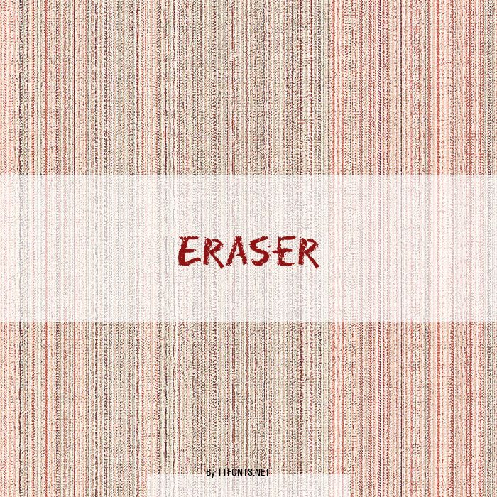 Eraser example