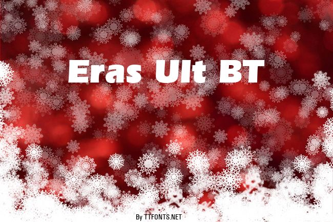 Eras Ult BT example