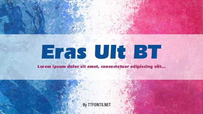 Eras Ult BT example
