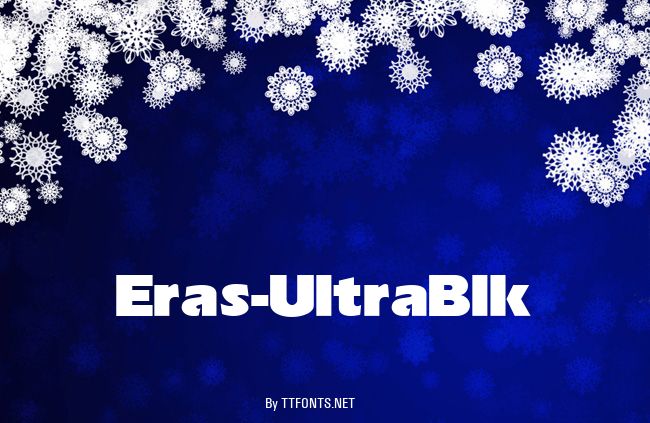 Eras-UltraBlk example