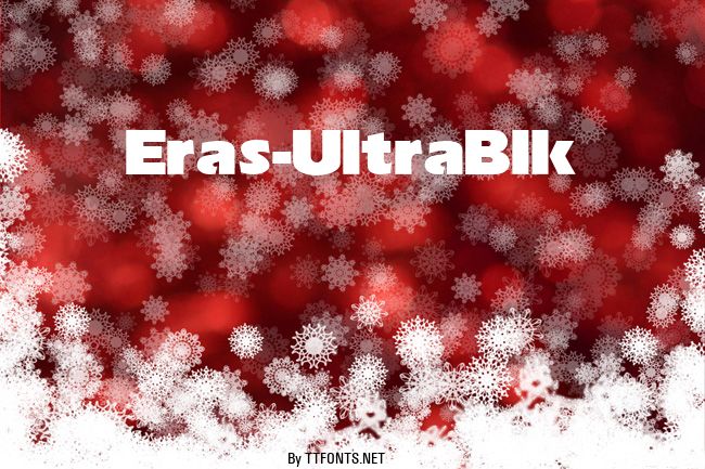 Eras-UltraBlk example