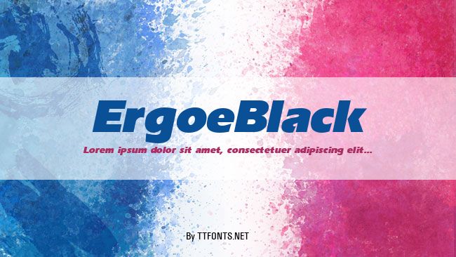 ErgoeBlack example