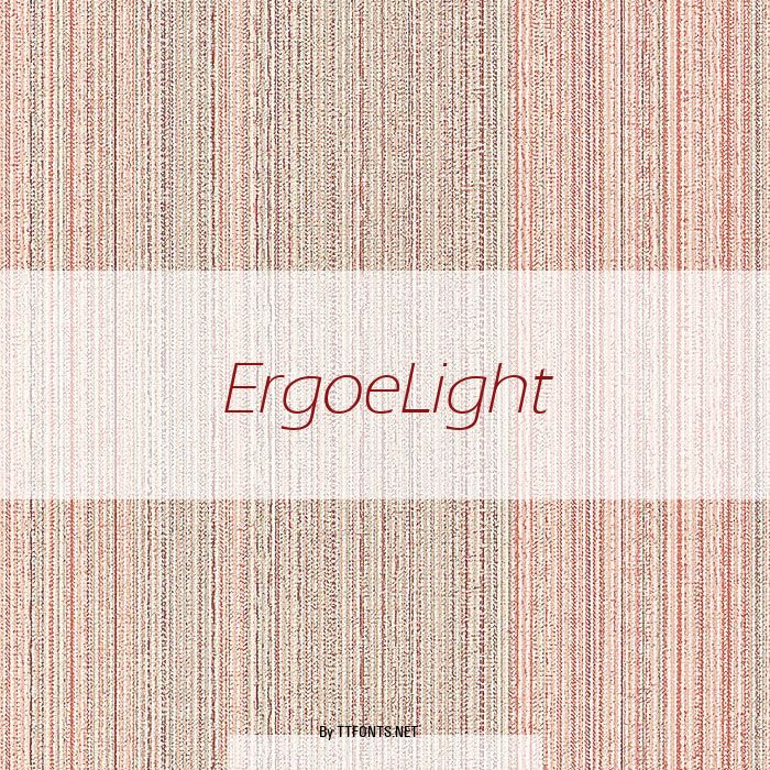 ErgoeLight example