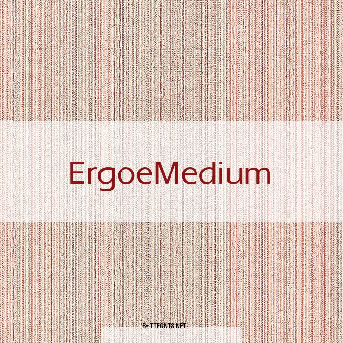 ErgoeMedium example