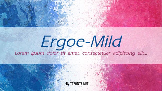Ergoe-Mild example
