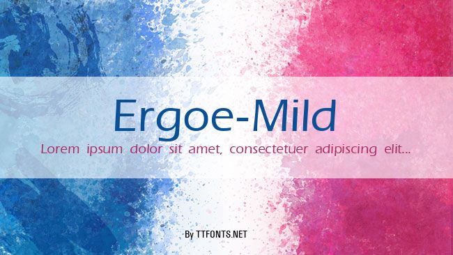 Ergoe-Mild example