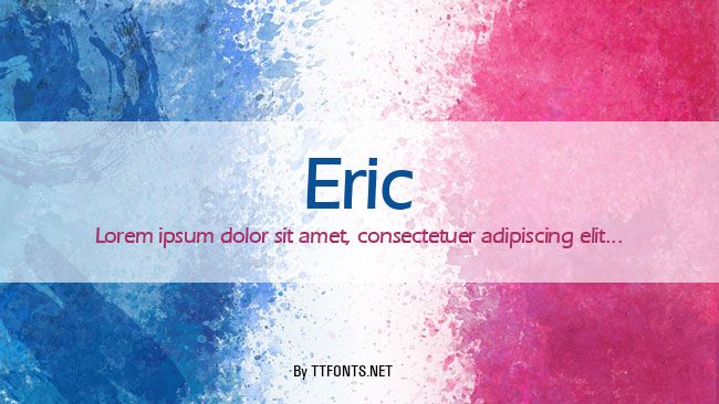 Eric example
