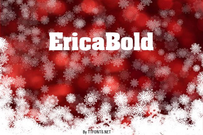 EricaBold example