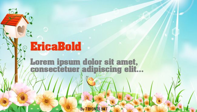 EricaBold example