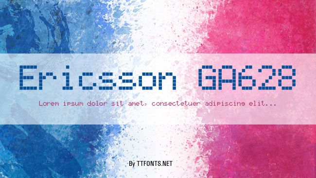 Ericsson GA628 example
