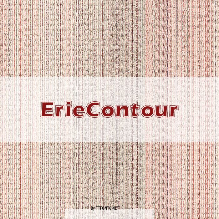 ErieContour example