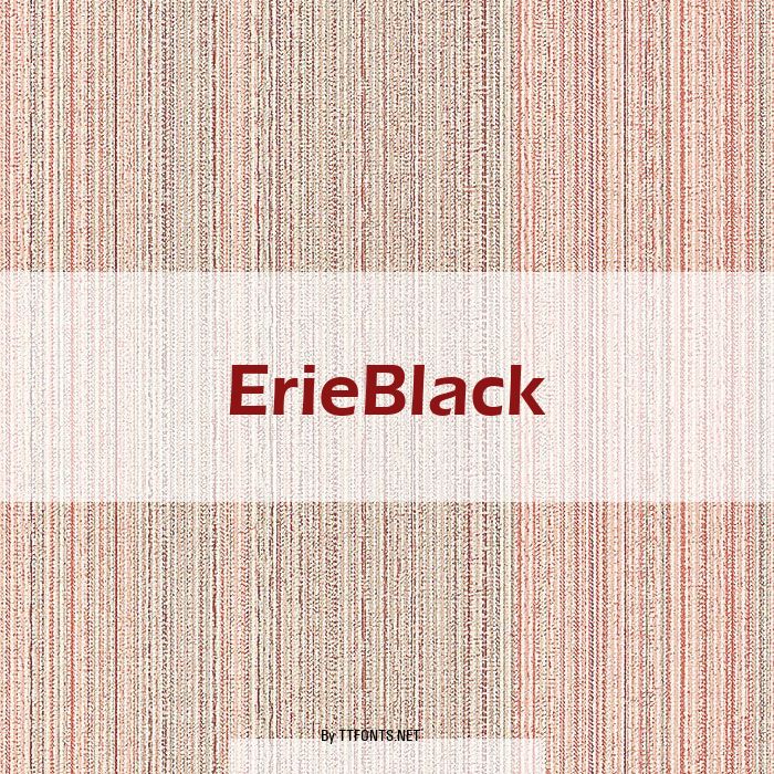 ErieBlack example