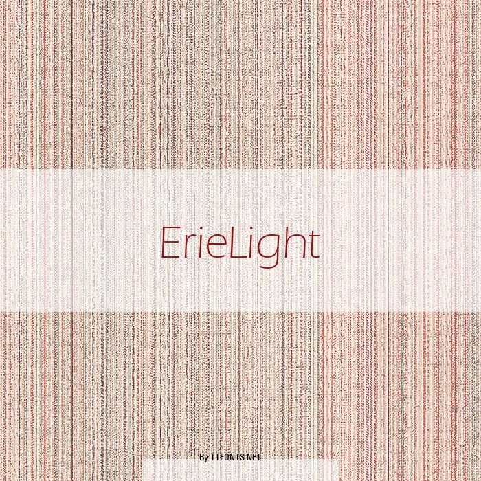 ErieLight example