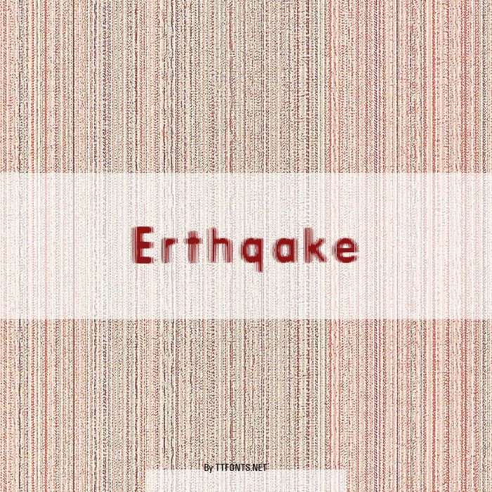 Erthqake example