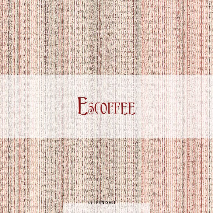 Escoffee example